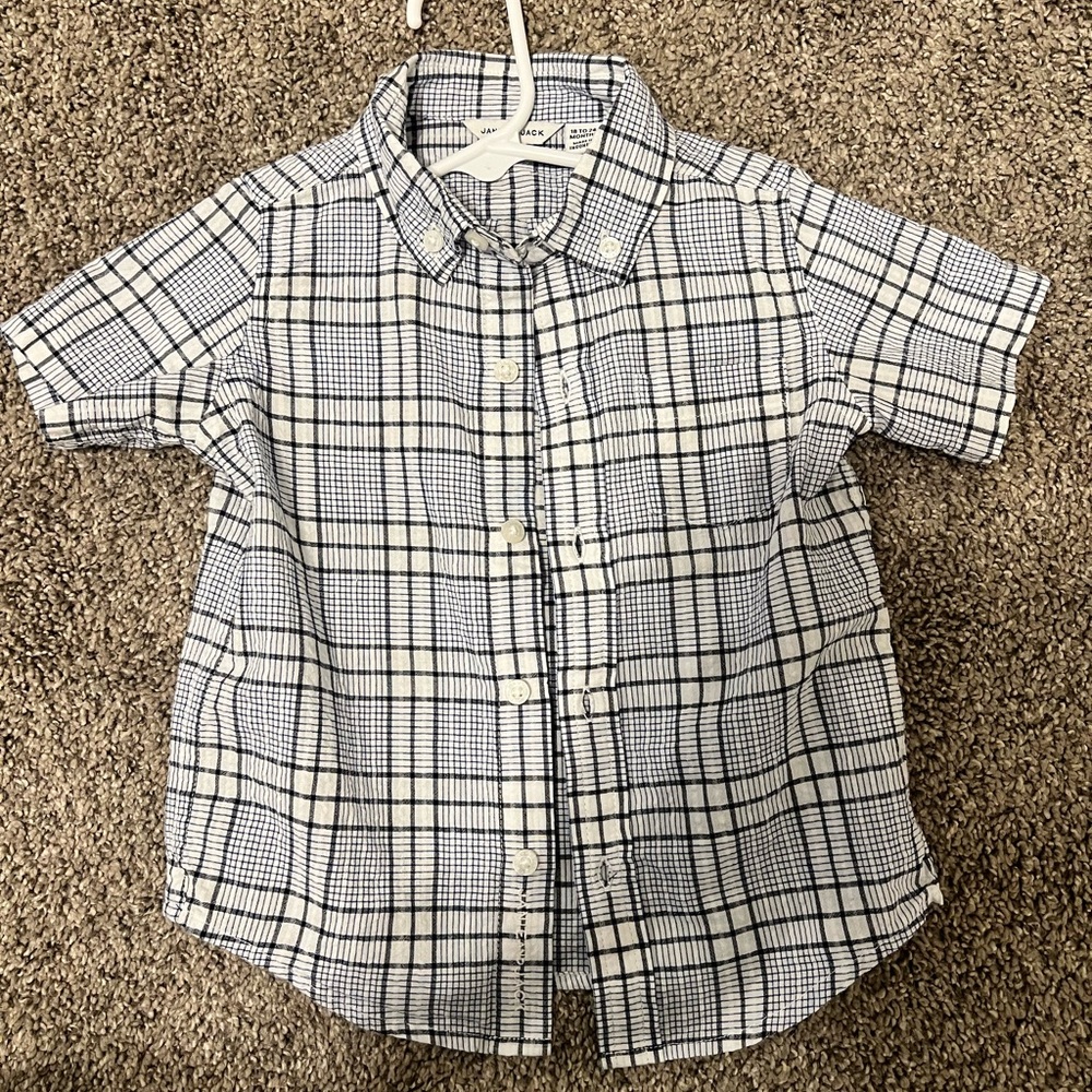 Janie and Jack button up